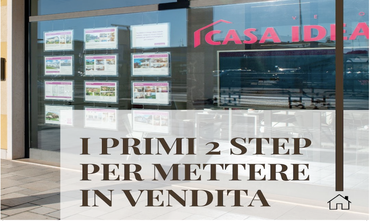 I PRIMI 2 STEP PER METTERE IN VENDITA 